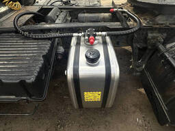 Установка гидравлики на тягач МАЗ под самосвальный полуприцеп