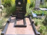 Установка памятника с благоустройством участка - фото 2
