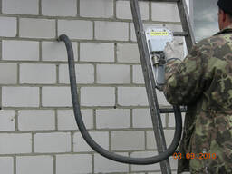 Утепление домов пеной между стен марки Бипор-тм (пеноизол) В Гомельской и Могилевской обл.