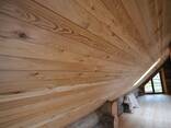 Вагонка штиль из Сибирской лиственницы. В наличии на складе в г. Минск. - фото 3
