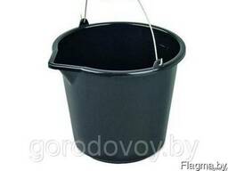 Ведро строительное 12, 16, 20 литров (со шкалой и носиком)