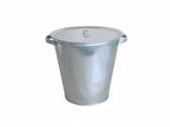 Ведро, таз, бак, терка оцинкованные 7,9, 12, 15 , 32 л - фото 2