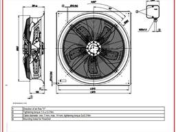 Вентилятор w6d800-gd01-01, ebm-papst: вентилятор осевой. ..