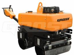 Виброкаток двухвальцовый GROST VR850R