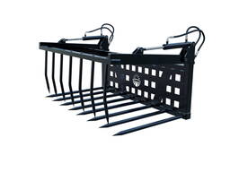 Вилы для сена для погрузчика навесного на трактор (КУН)