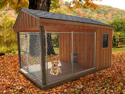 Вольеры и будки для собак