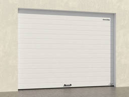 Ворота гаражные секционные из алюминиевых панелей с пружинами растяжения RSD01LUX