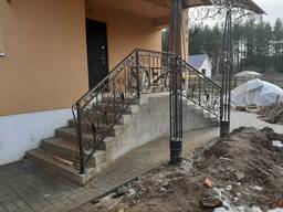 Ворота калитки навесы перило беседки козырьки кованные