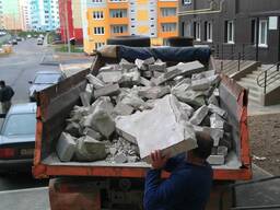 Уборка и вывоз строительного мусора с участка