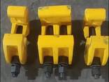 Weldable Railway Tool Temporary Railroad Rail Clamps for Cranes Railway Track Maintenance - фото 1
