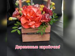 Ящик коробочка деревянная
