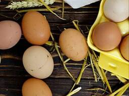 Яйцо куриное домашнее деревенское