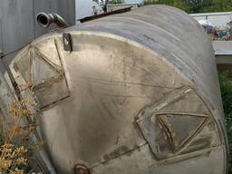 Ёмкость нержавеющая горизонтальная 4.3 м3