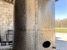 Емкость резервуар бочка из нержавеющей стали б/у