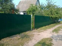 Забор из профлиста