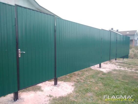 Забор металлический Гомель — Купить в Гомеле на Flagma.by #3464929