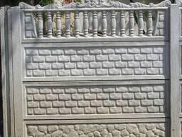 Плита забора