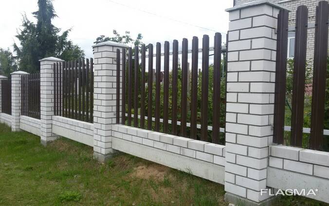 Заборы из штакетника