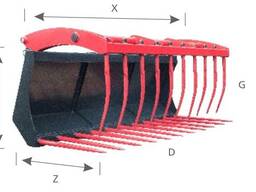Захват для погрузчиков.