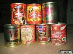 Закупаем Тушенку /Каши (Ту/Гост) с оплатой по факту!!!