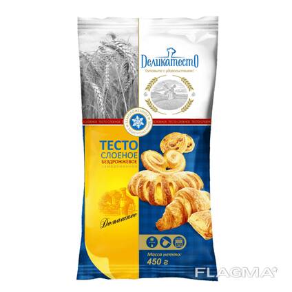 Замороженные тестовые полуфабрикаты