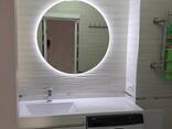 Зеркало круглое с контурной подсветкой Д700мм - фото 2