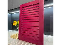 Жалюзийные дверцы любого размера из дерева и мдф