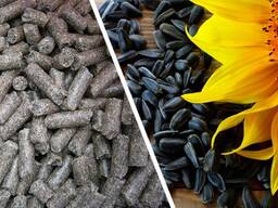 Жмых подсолнечный