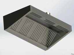 Зонт пристенный приточно-вытяжной (местный вентотсос МВО-1,6